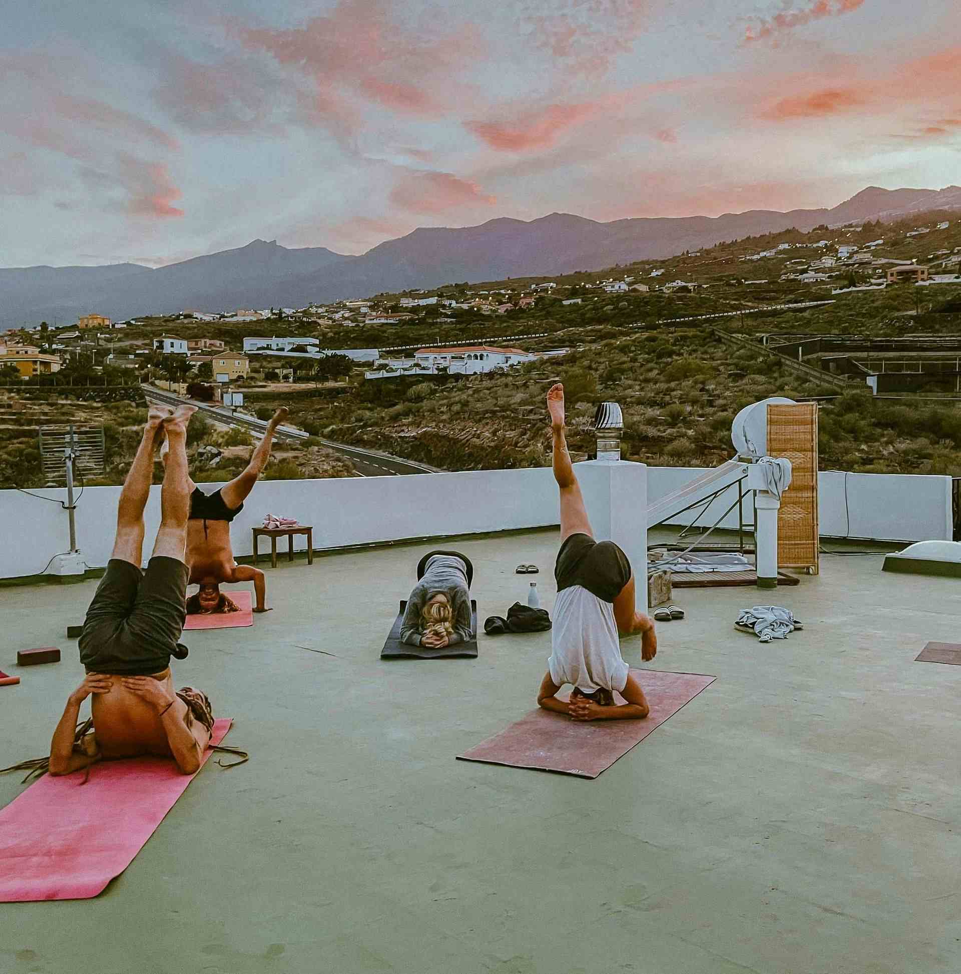 yoga with a view