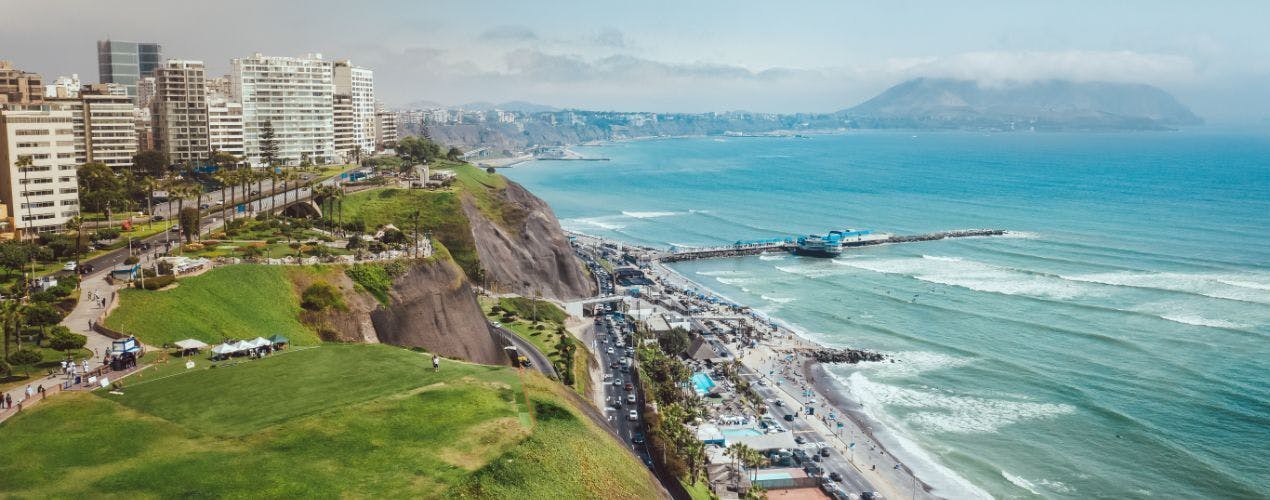 Miraflores - Lima (Peru) - Card Background Image