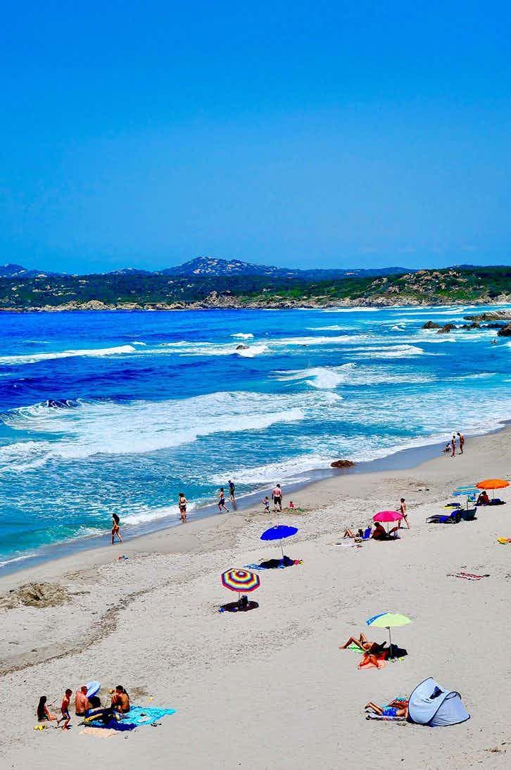 Sardinian beach
