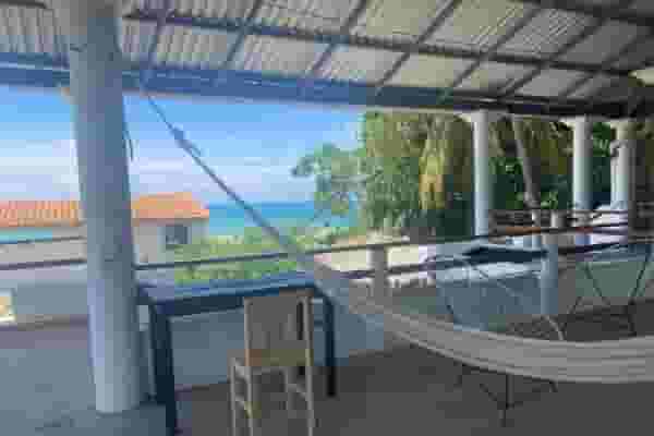 Working with a view in Puerto Escondido