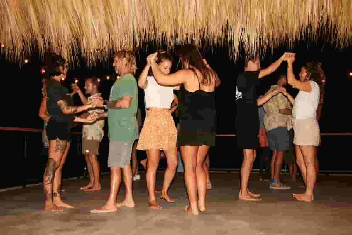 Salsa dancing