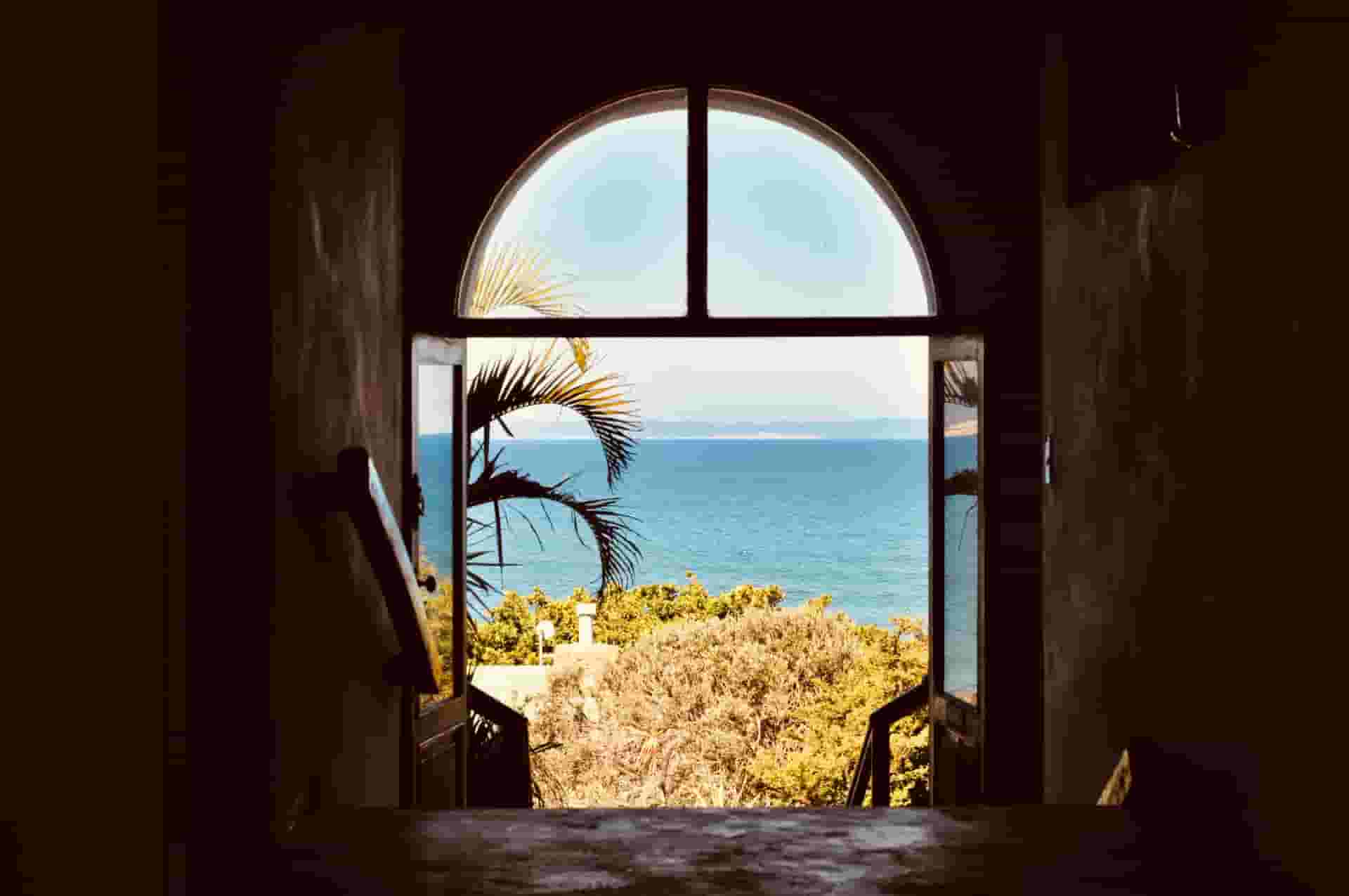 coliving front door view