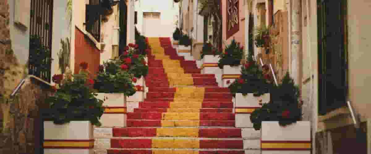Old town Calp Spain