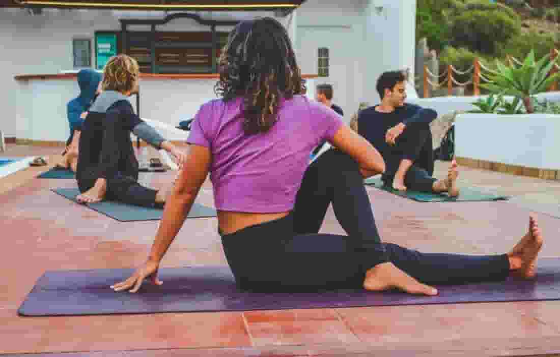 yoga class