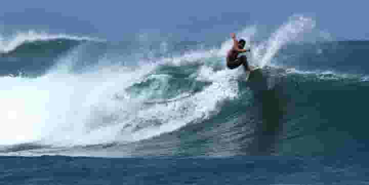 ripping the waves