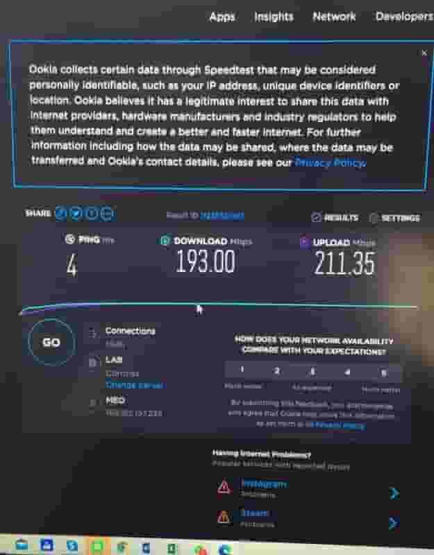 wifi speed