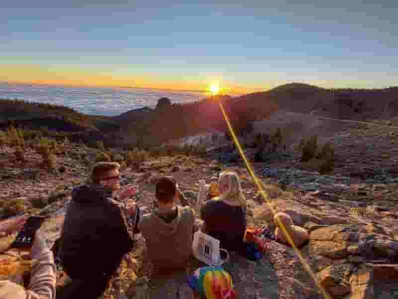 remote work hike