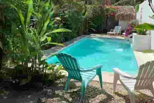 coliving with a pool