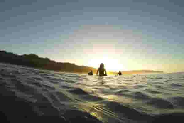 waiting for waves