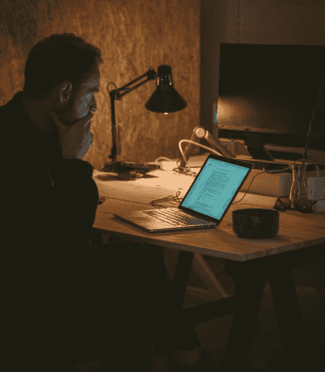 remote working in the evening