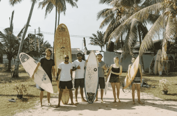 coliving crew in Ahangama
