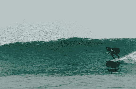 heading into the barrel