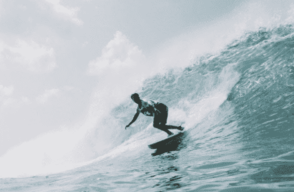 catching waves