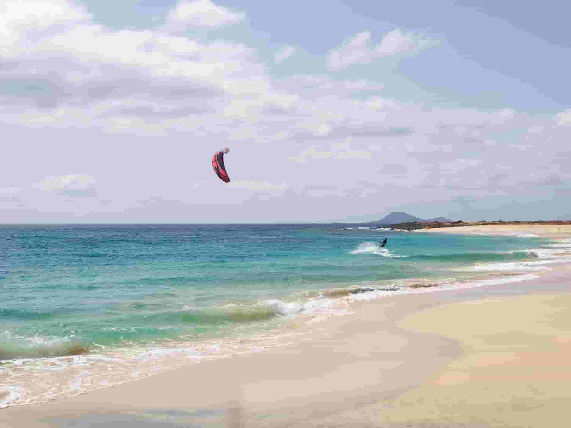 Kitesurfing in Cabo Verde