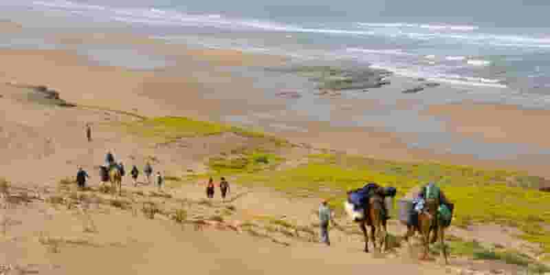 beach hike