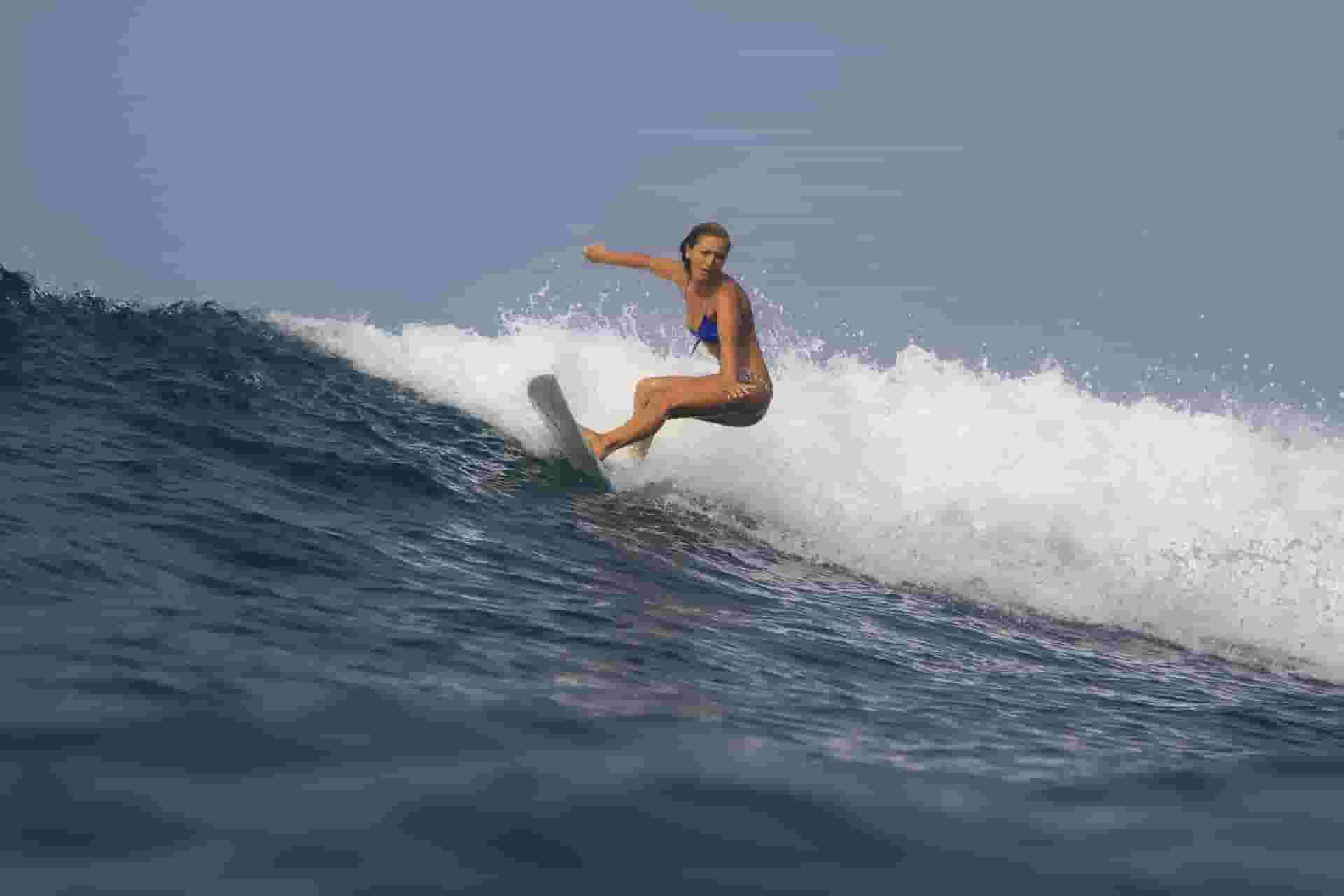 woman surfer