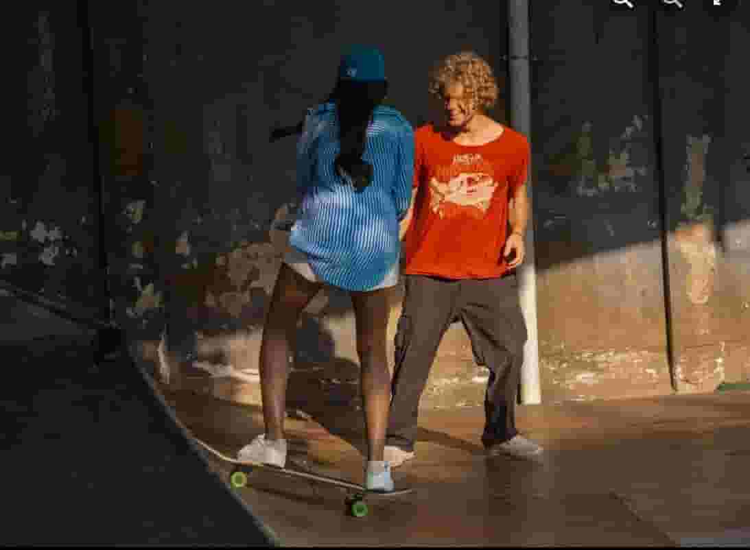 skateboarding