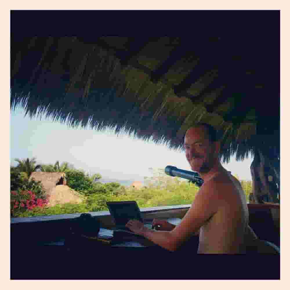 working with an amazing view