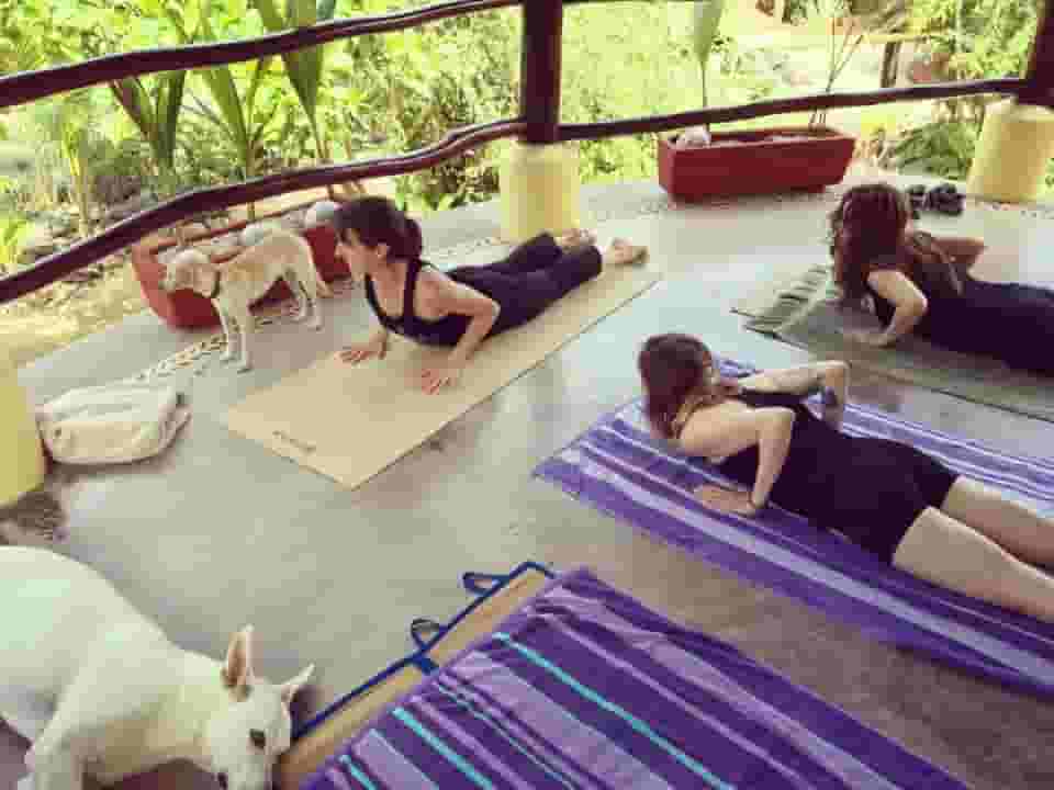 yoga class