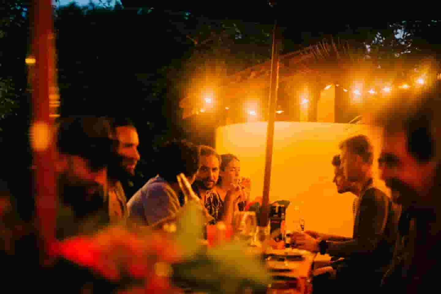 evening community dinner
