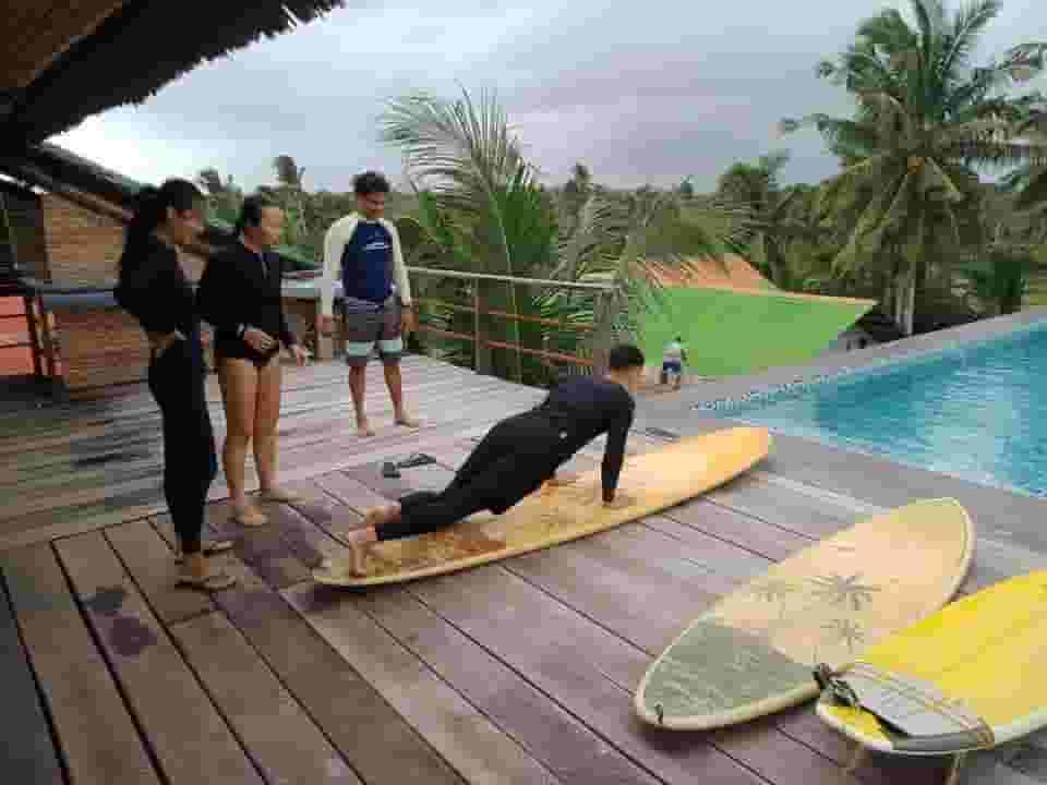 remote workers practicing popups