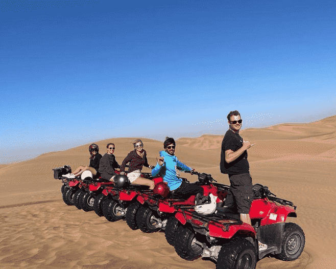beach buggy in the dunes