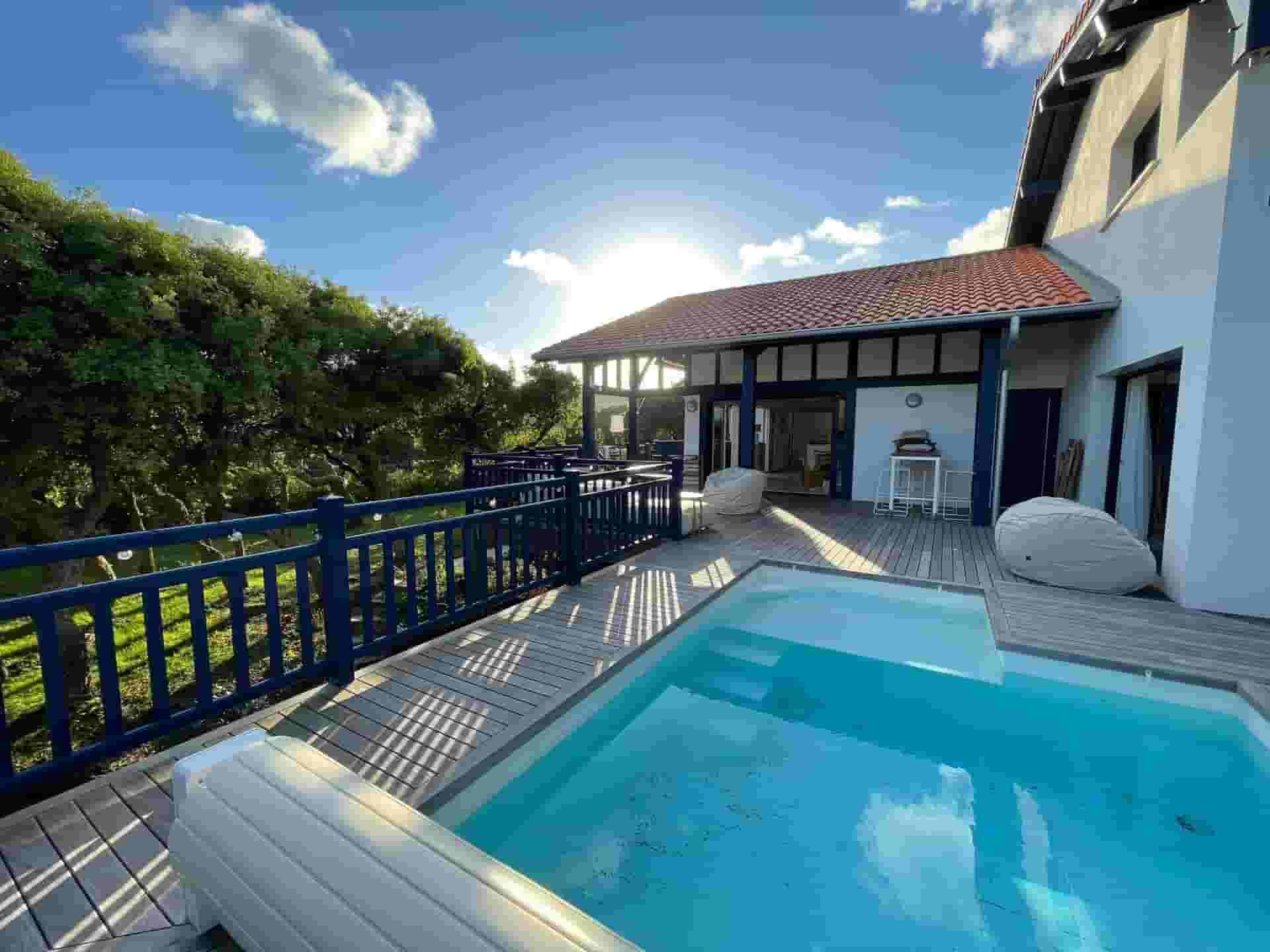 pool on the terass