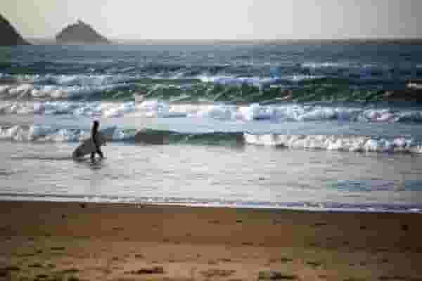 surfing in peniche