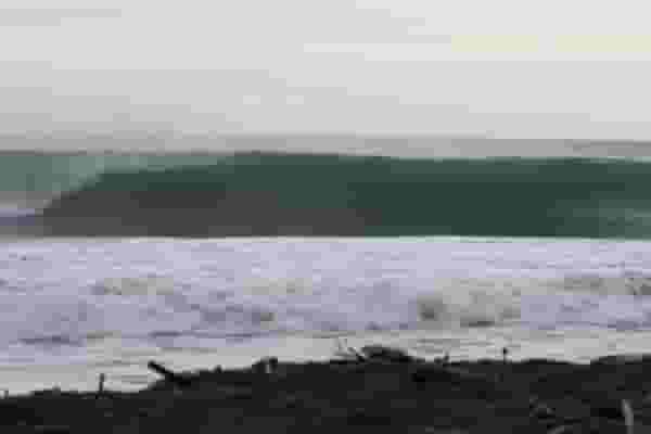 barelling wave