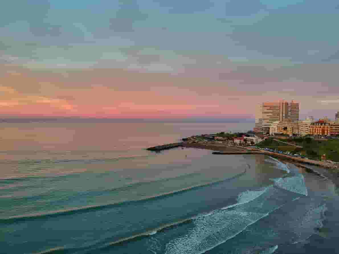 mar del plata from above