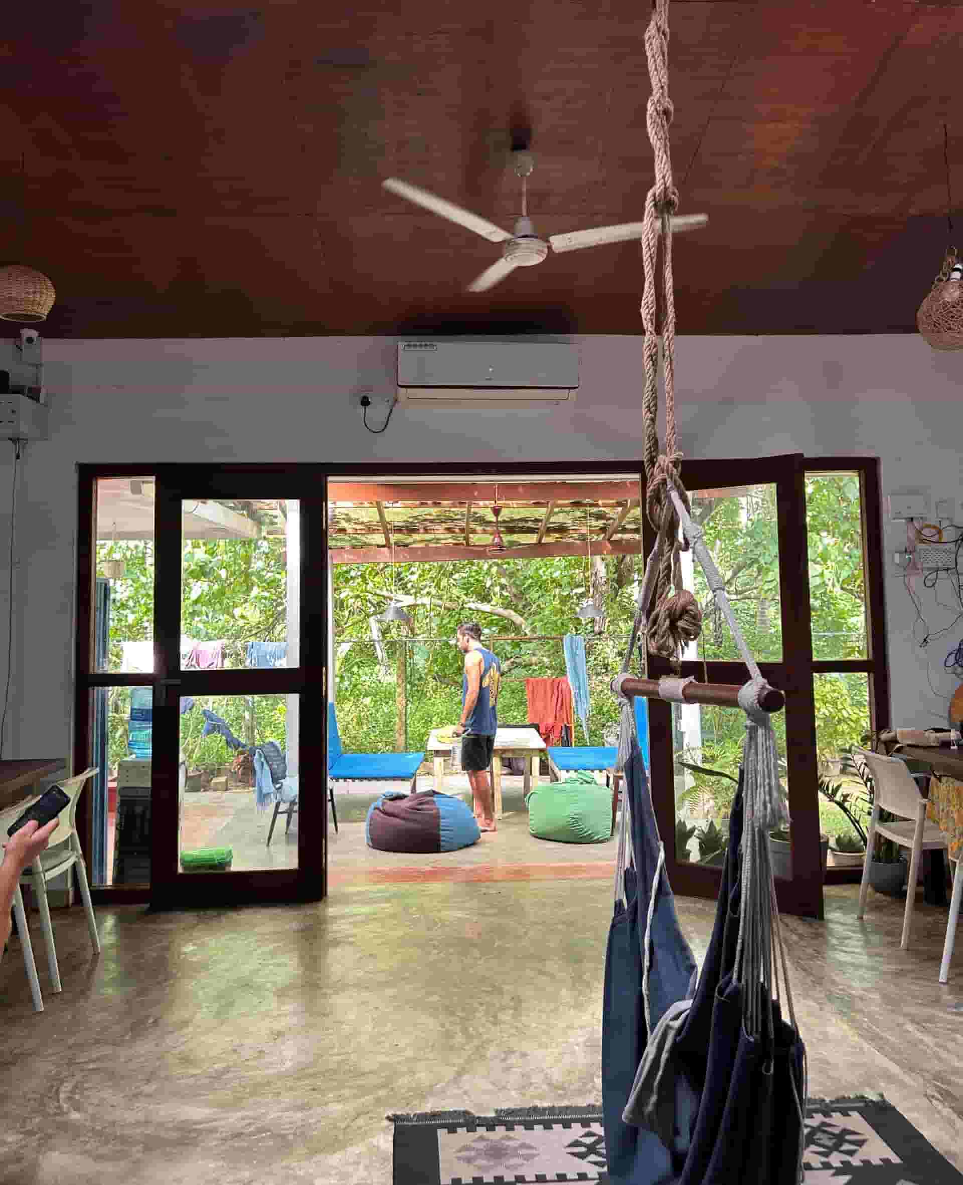 work space in the nature