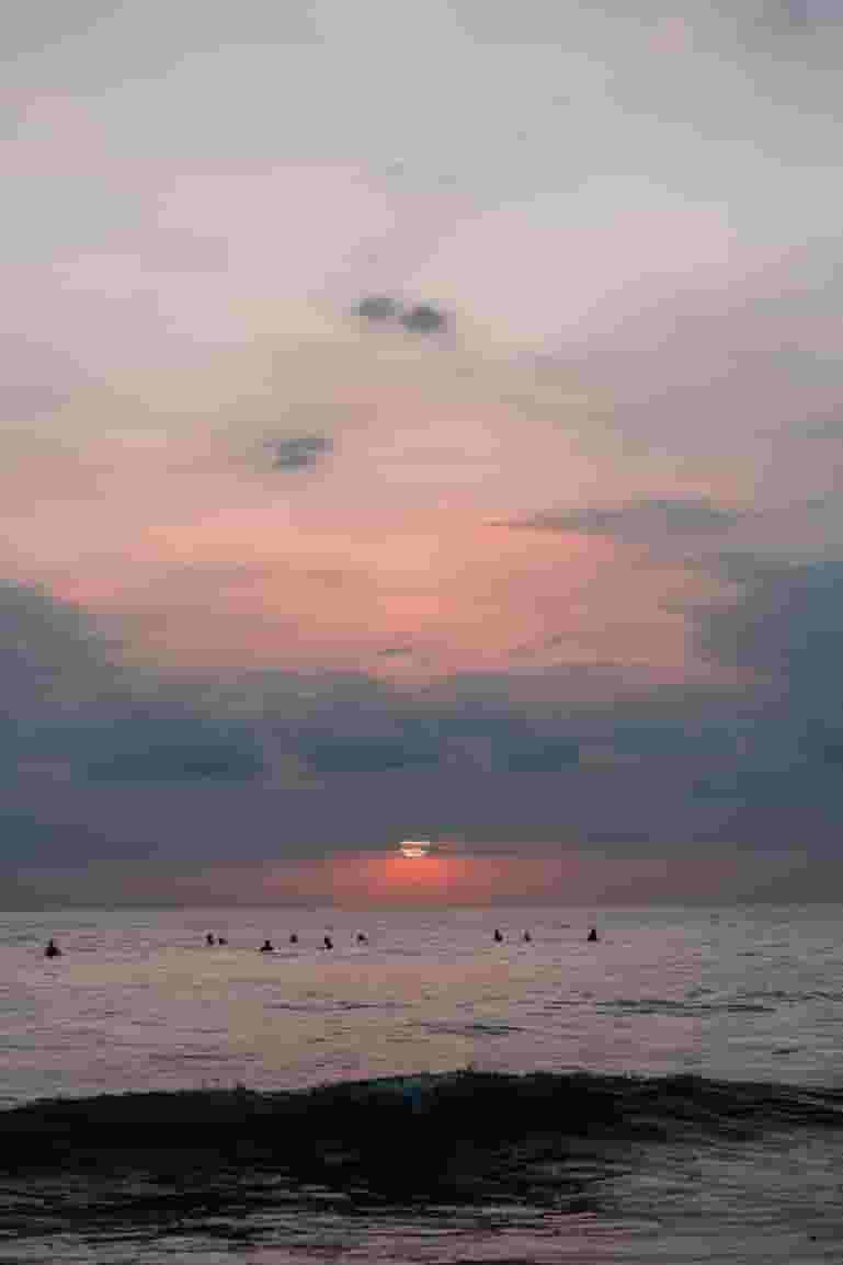 sunset in Jacó
