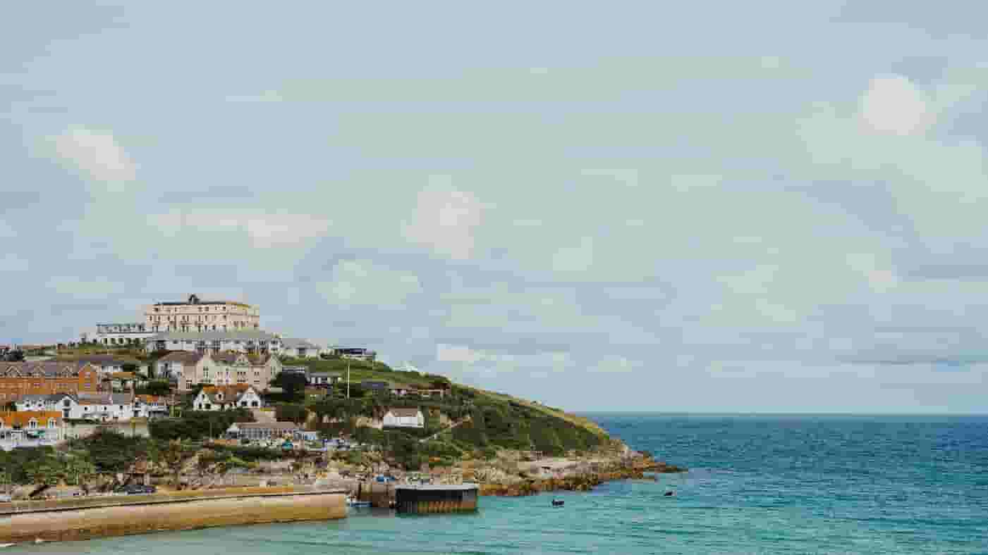 Newquay from the water