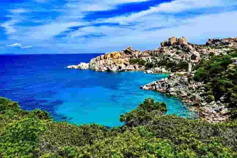 A beautiful cove in Sardinia