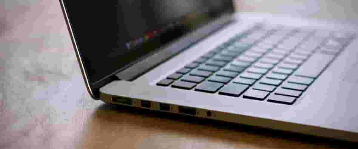 laptop with USB ports