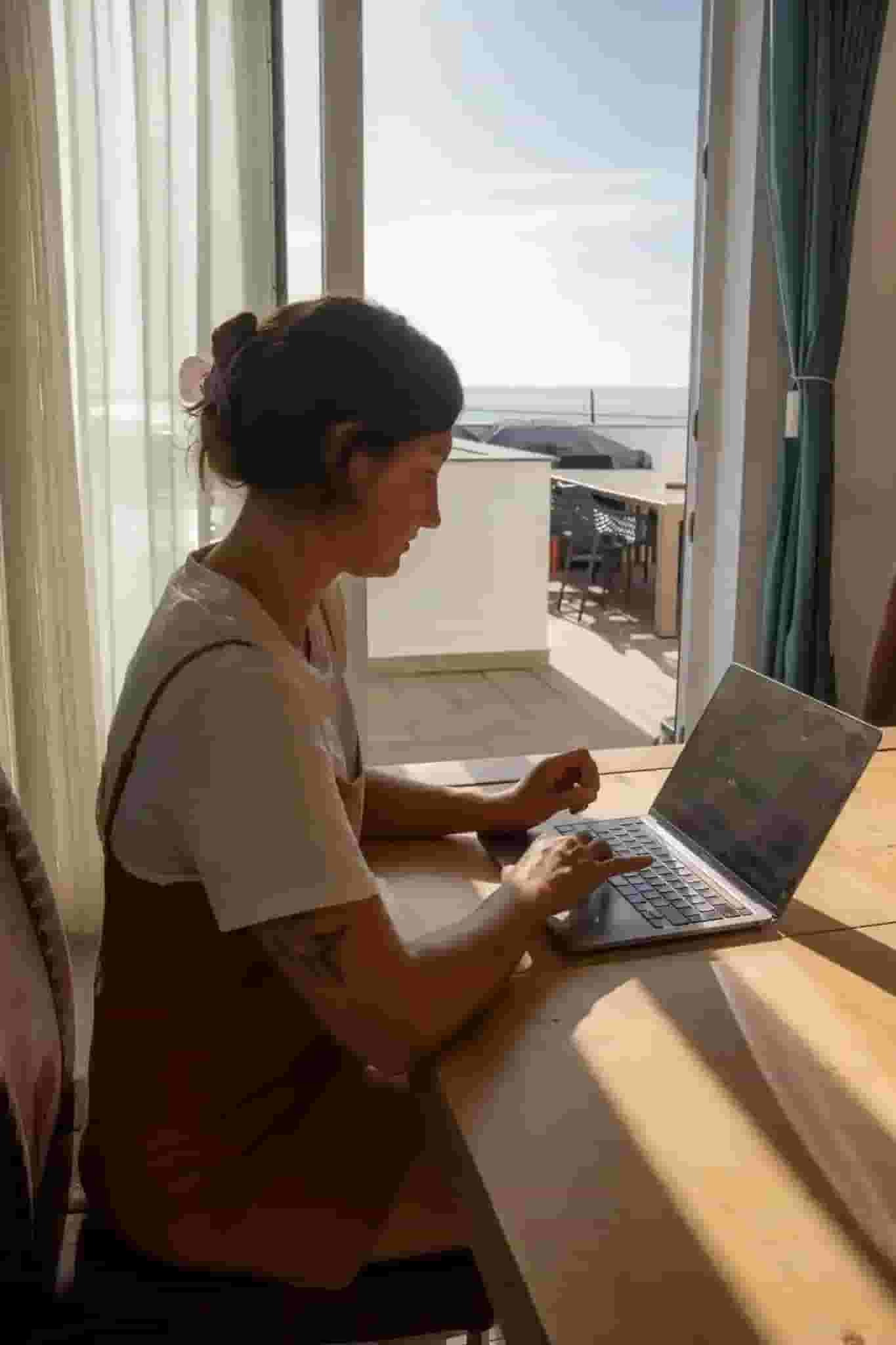work with a view