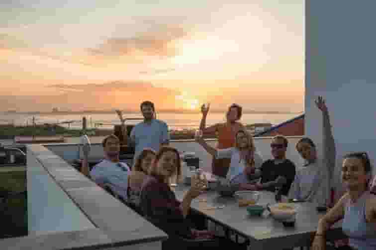 sunset drinks
