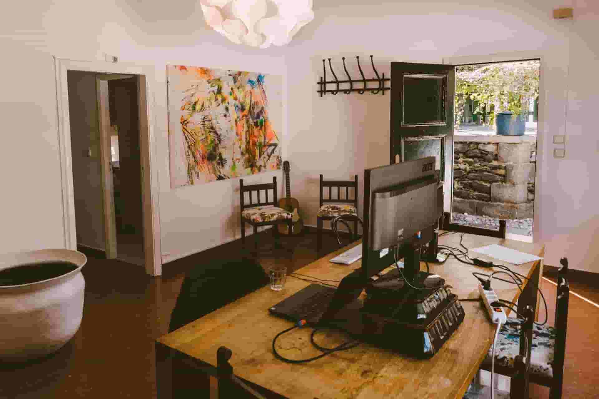 indoor office space