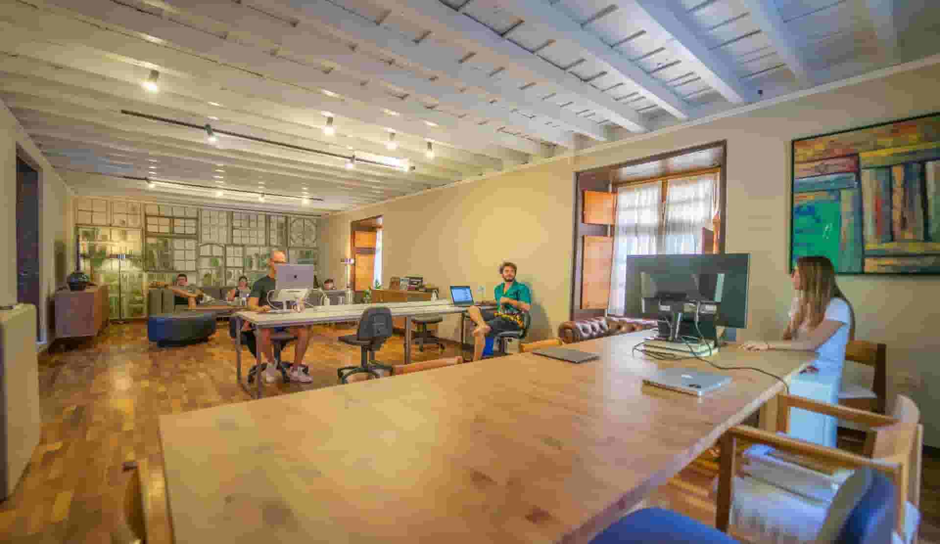 the cowork office