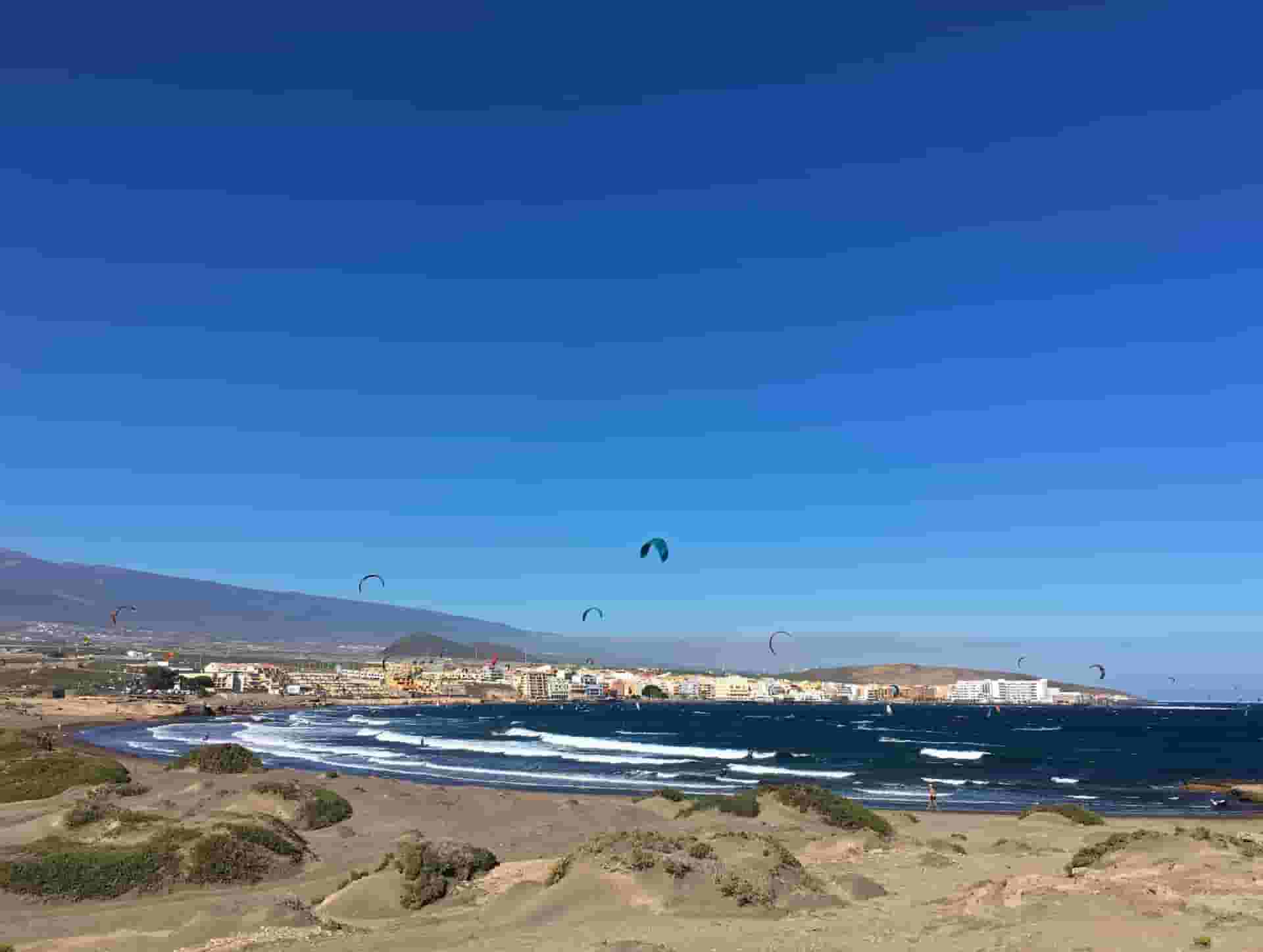 kitesurfing