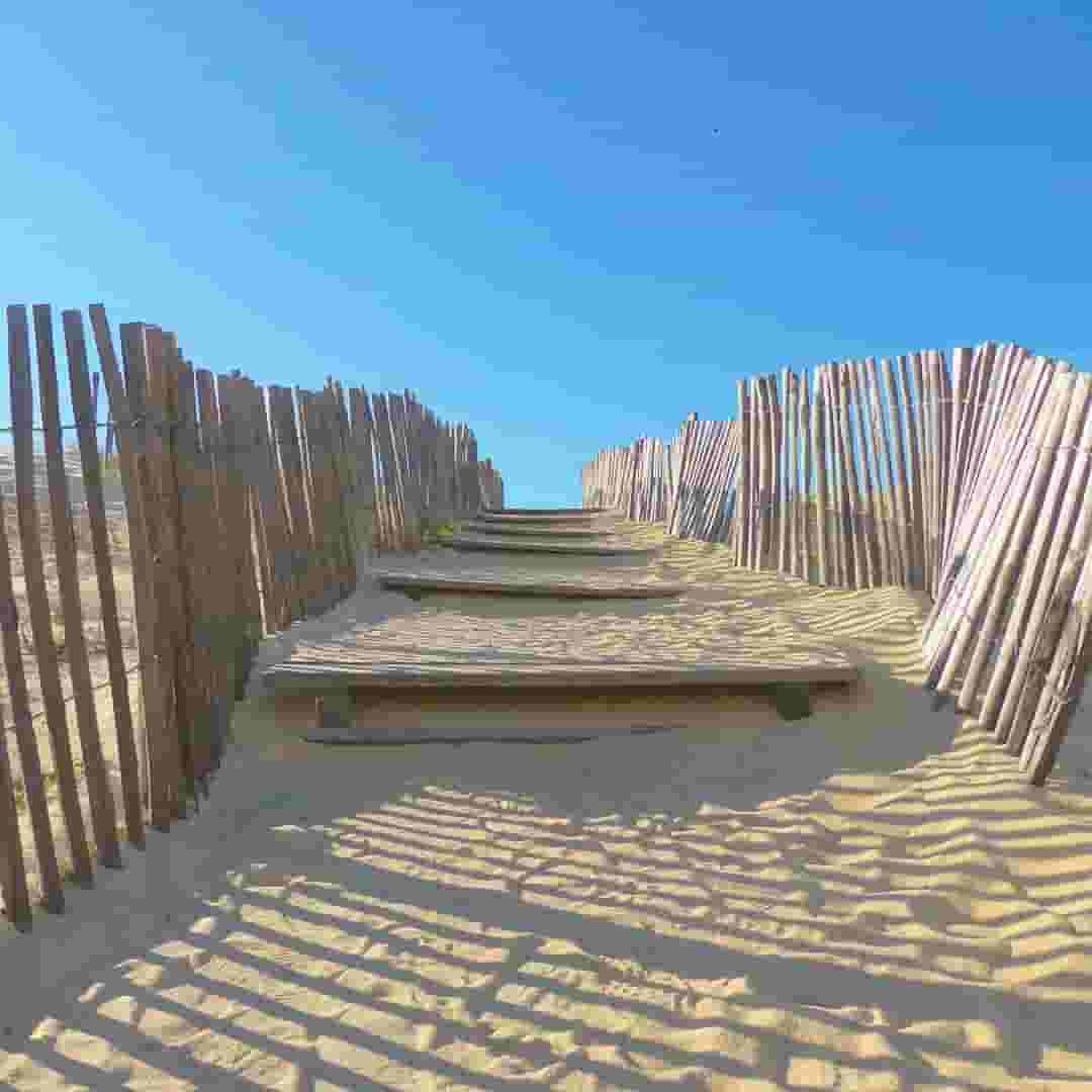beach walk