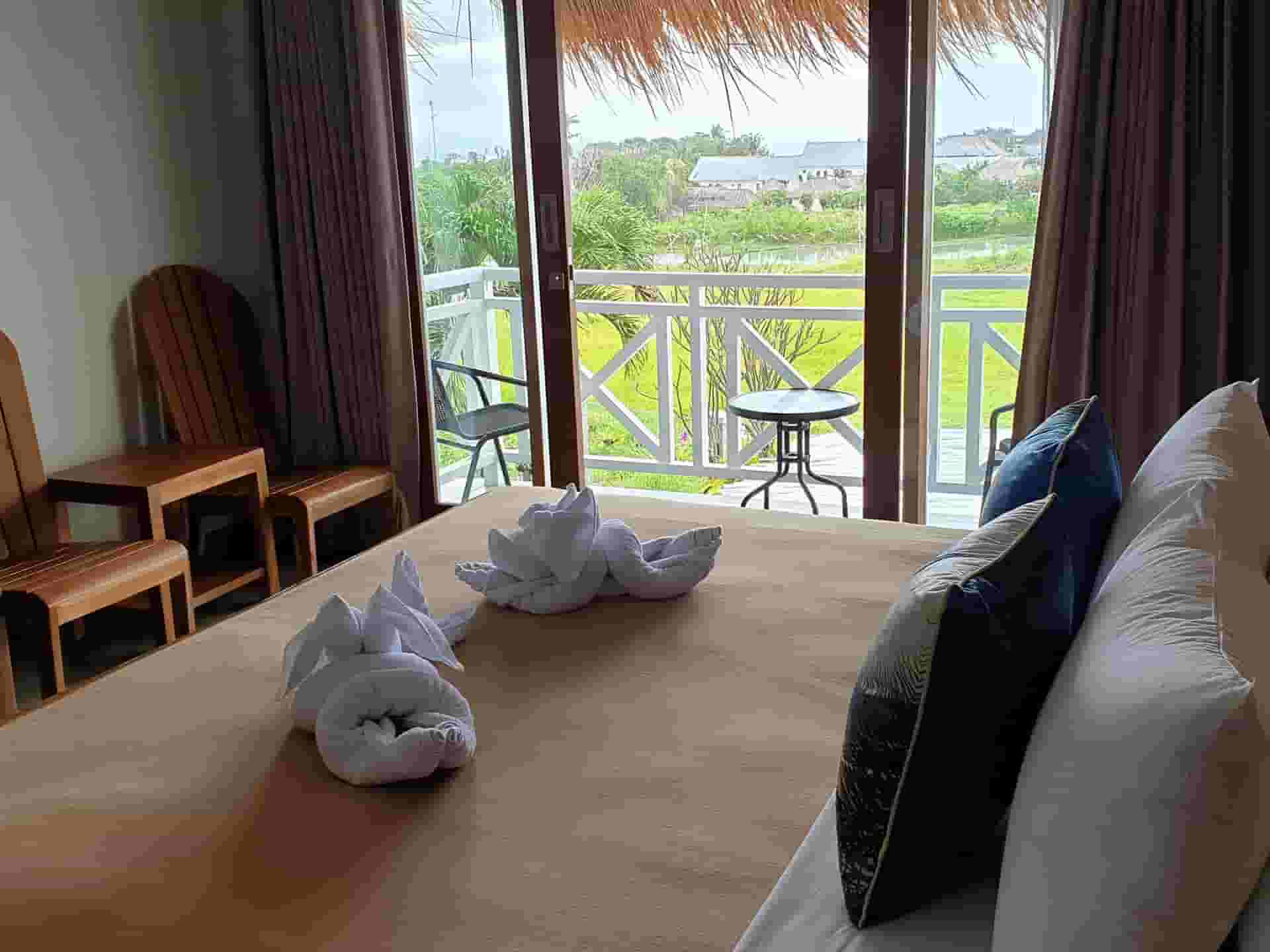 private rooom double bed