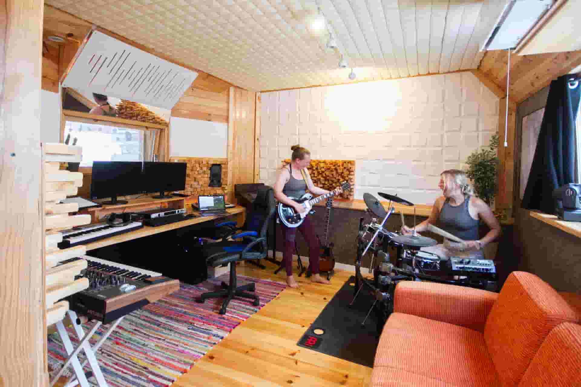 music studio
