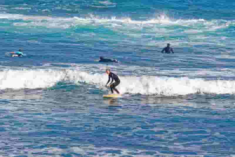 catching waves