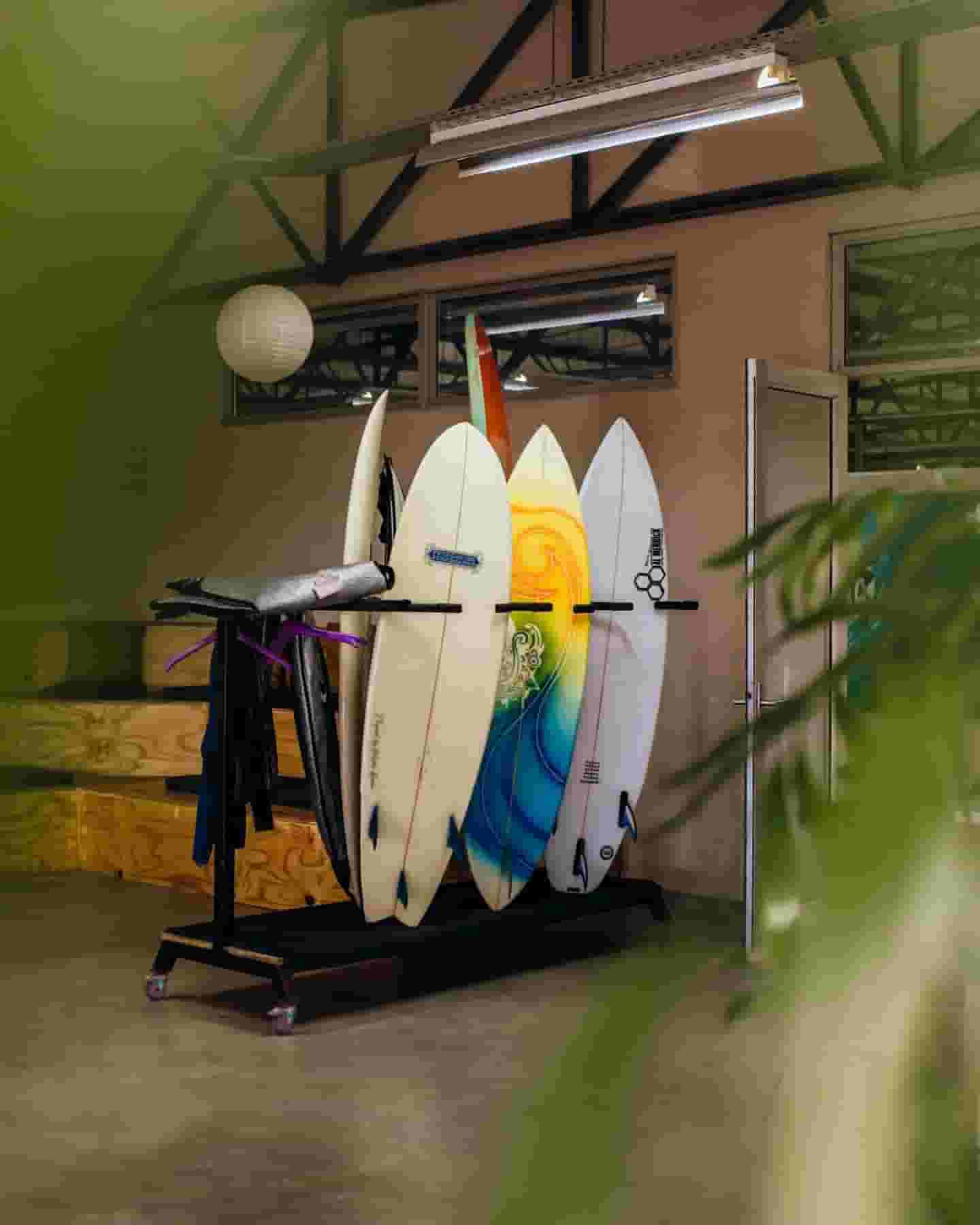 surfboard rack