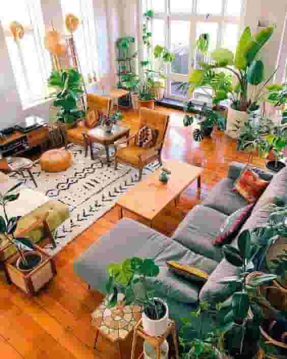 Cosy wooden floor