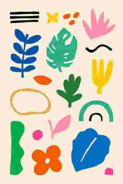 modern art poster
