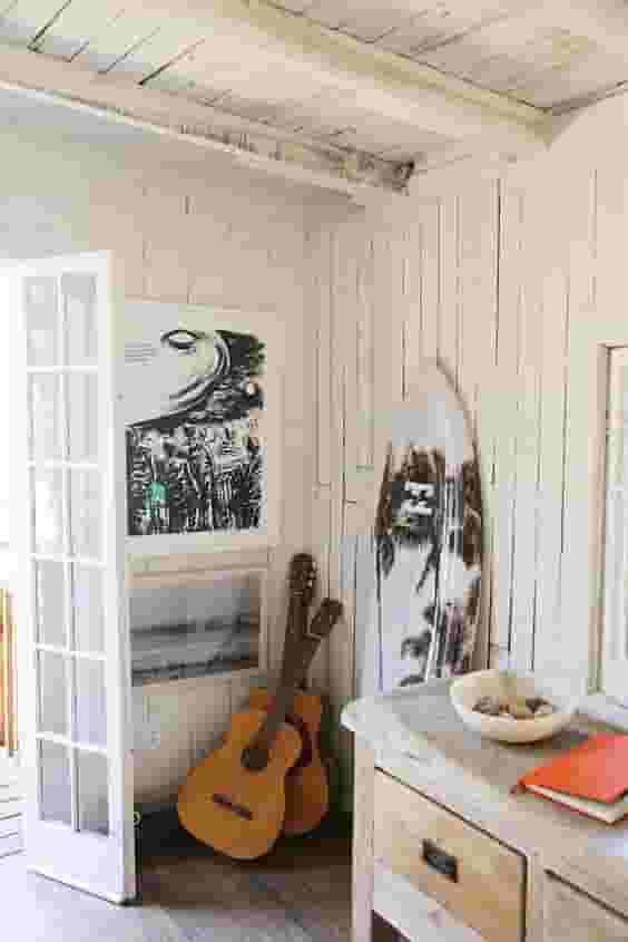 guitars and surf boards