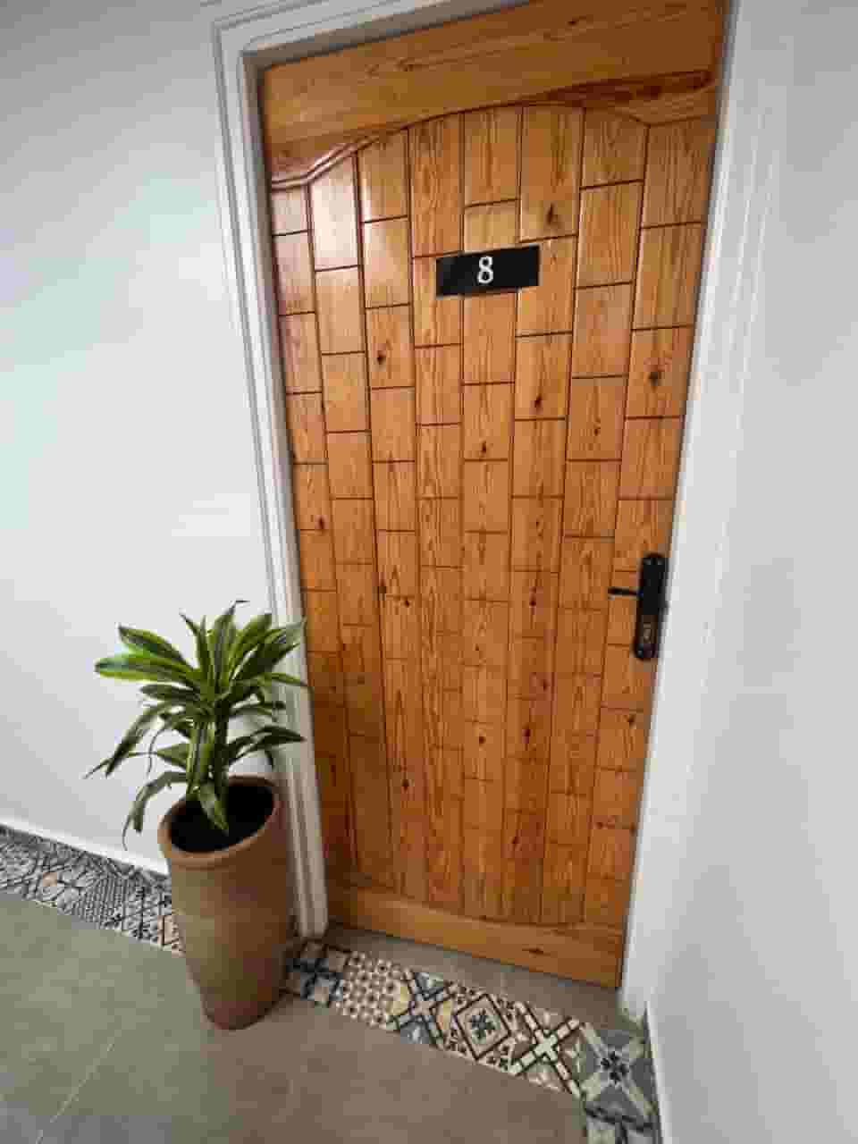 Big blue door