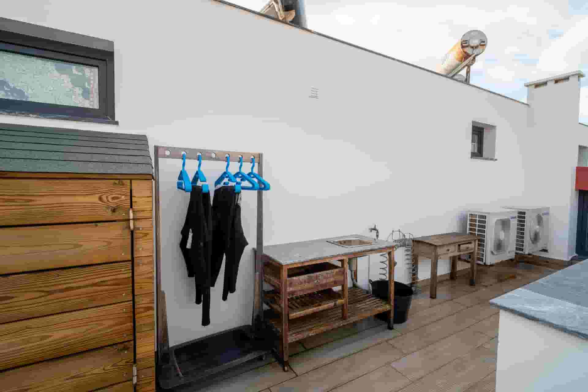 Wetsuit Washing/Drying Station